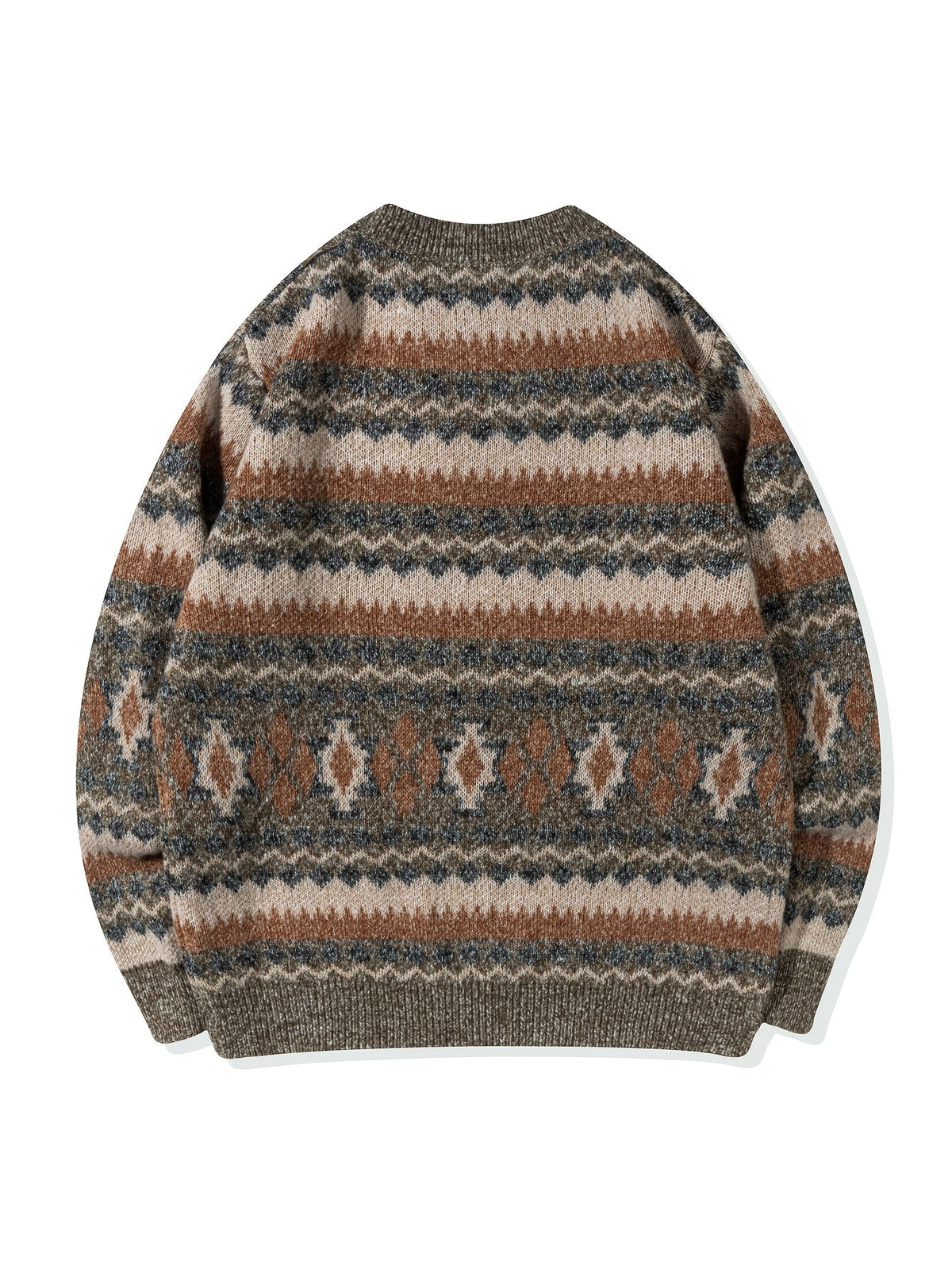 Women's Heritage Pattern Relaxed Knit Jumper