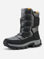 Men's Padded High-Top Winter Boots with Cosy Plush Interior