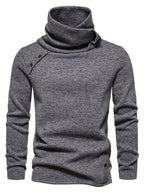 Women's Button Detail Slouch Neck Knit Jumper