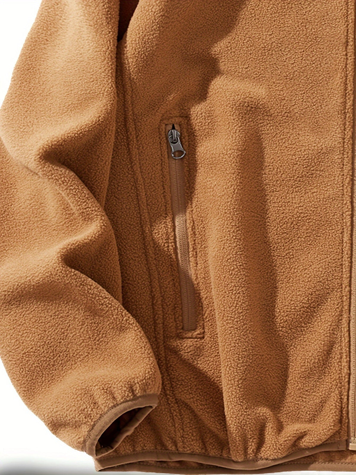 Women's Stand Collar Zip-Pocket Utility Jacket