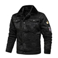 Men's Breathable Leather Jacket with a Timeless Everyday Cut – Black