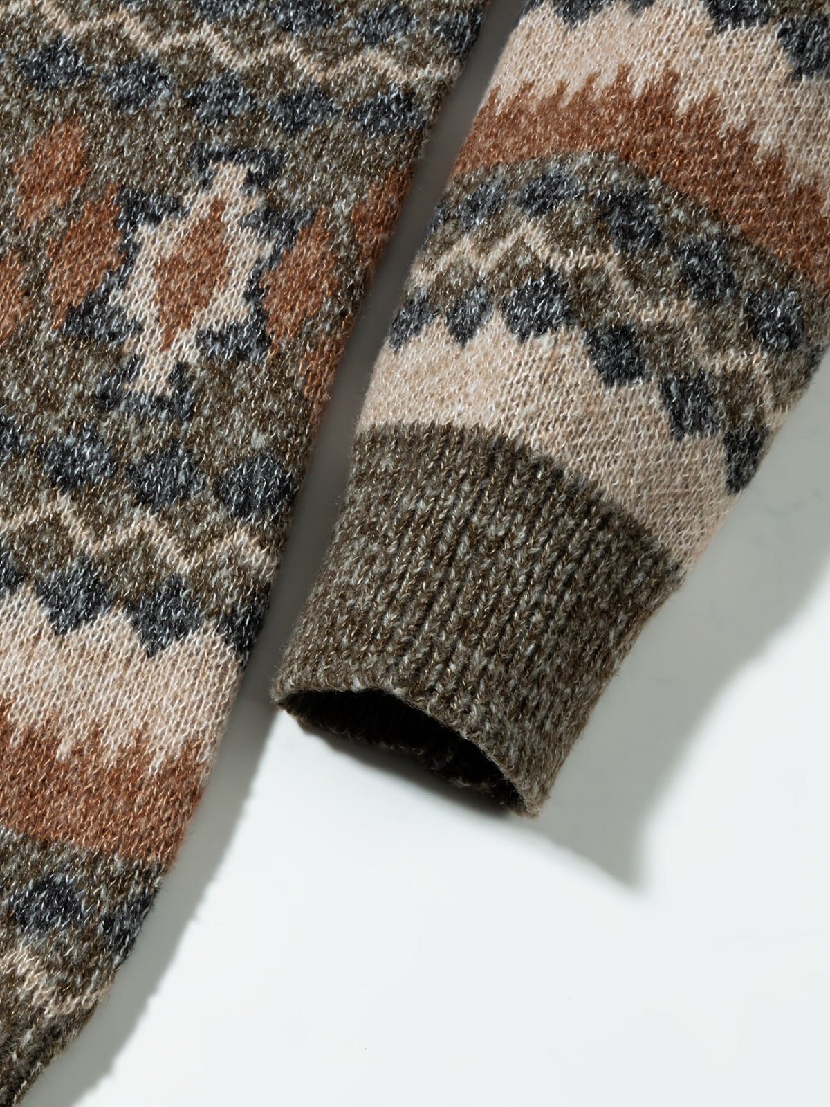 Women's Heritage Pattern Relaxed Knit Jumper