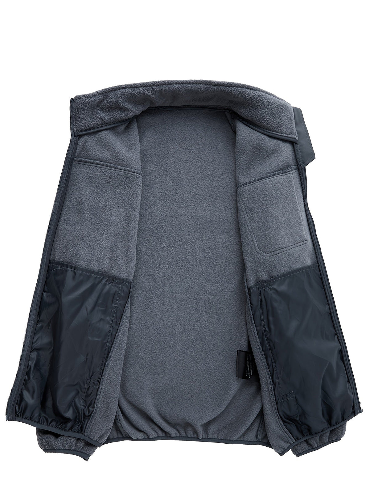 Women's Stand Collar Zip-Pocket Utility Jacket