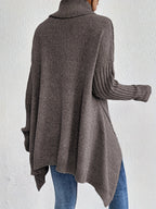 Women's Longer Length High Neck Soft Jumper