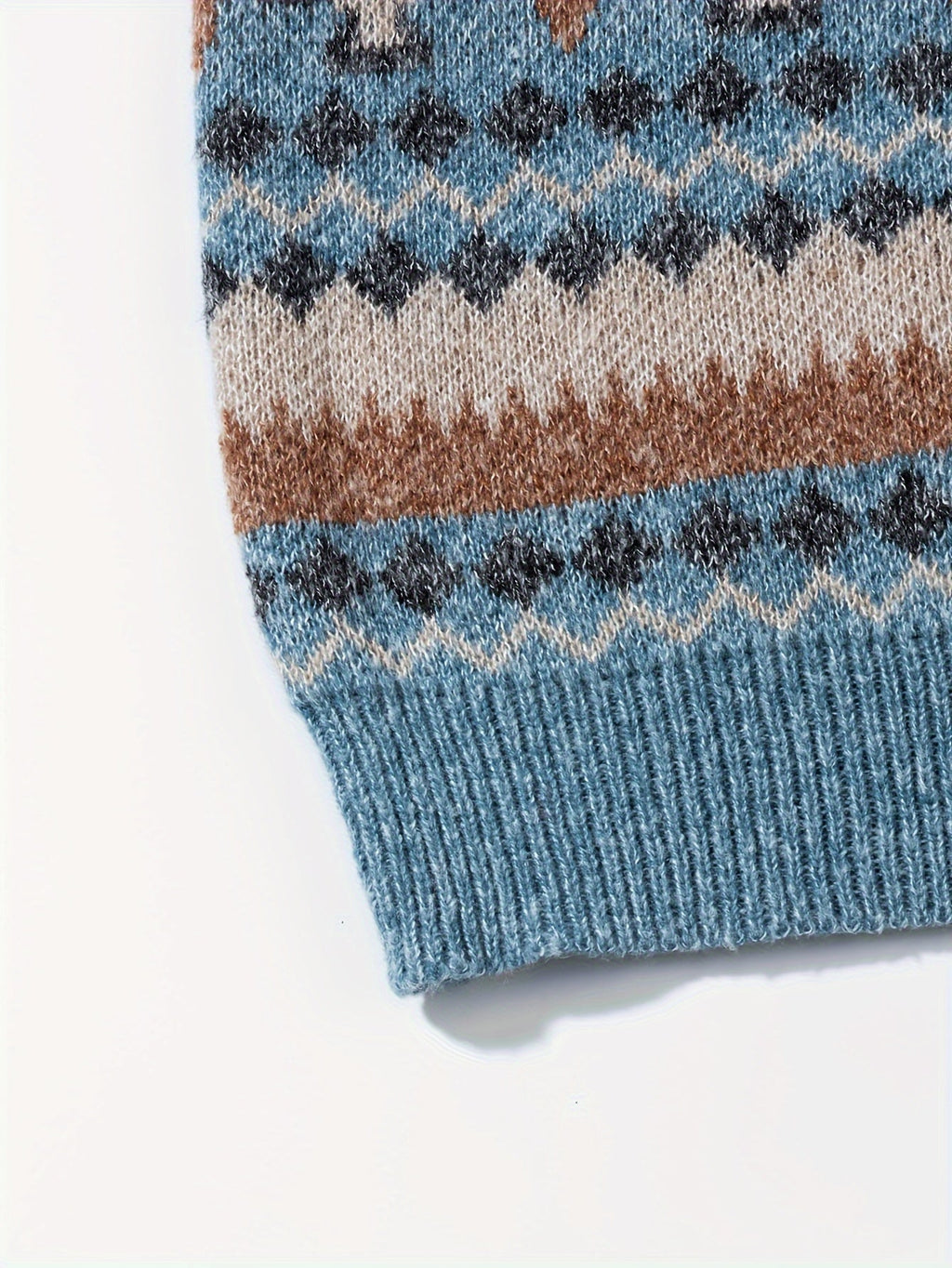 Women's Heritage Pattern Relaxed Knit Jumper
