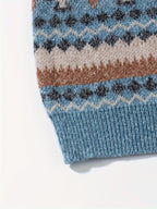 Women's Heritage Pattern Relaxed Knit Jumper