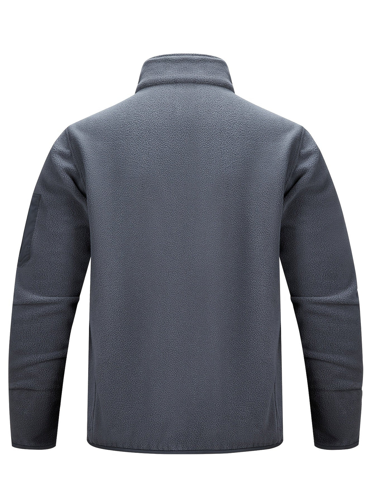 Women's Stand Collar Zip-Pocket Utility Jacket