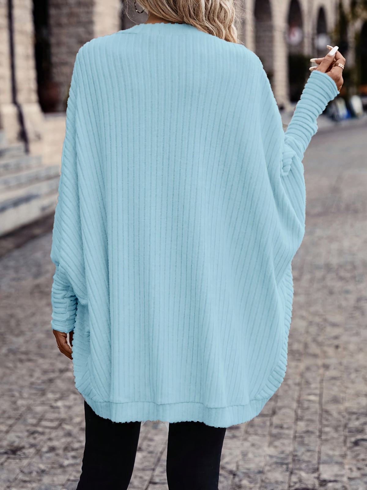 Women's Lightweight Flowing Open Cardigan