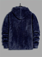 Women's Soft Plush Zip Hoodie Jacket