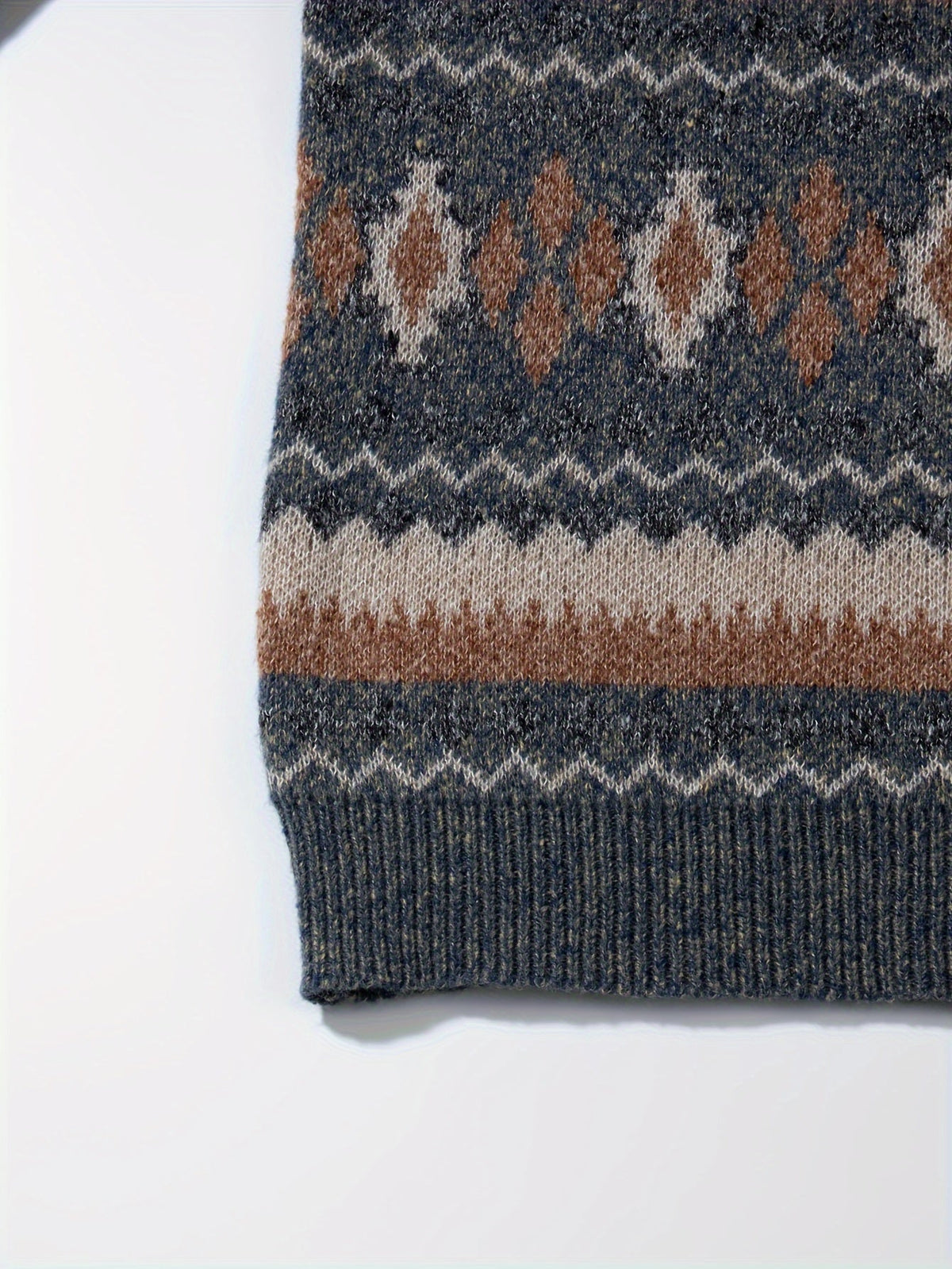 Women's Heritage Pattern Relaxed Knit Jumper