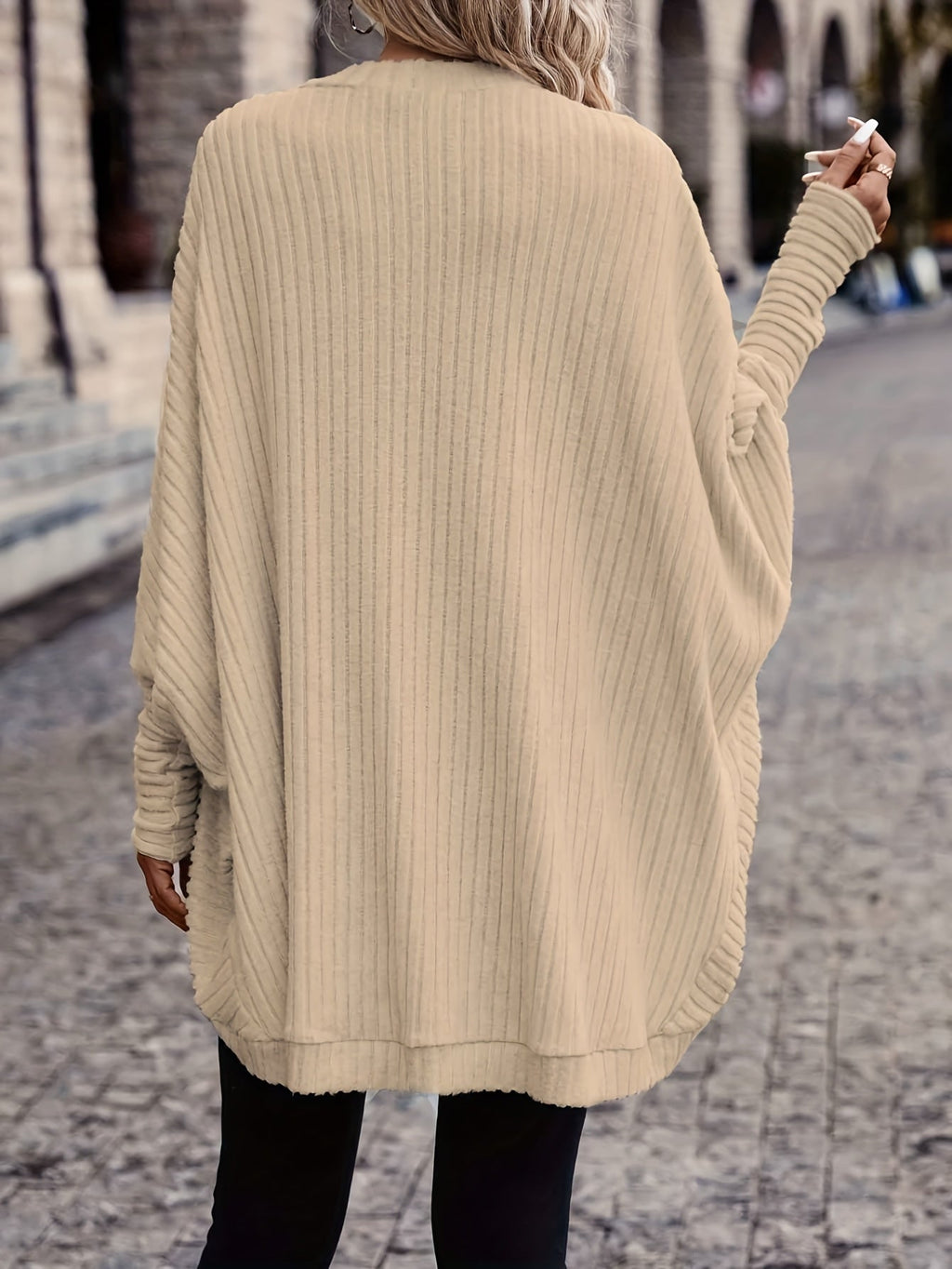 Women's Lightweight Flowing Open Cardigan