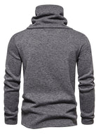 Women's Button Detail Slouch Neck Knit Jumper