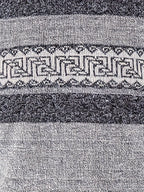 Women's Plush-Lined Patterned Zip Cardigan