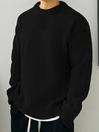 Women's Soft Knit Dropped Shoulder Crew Jumper