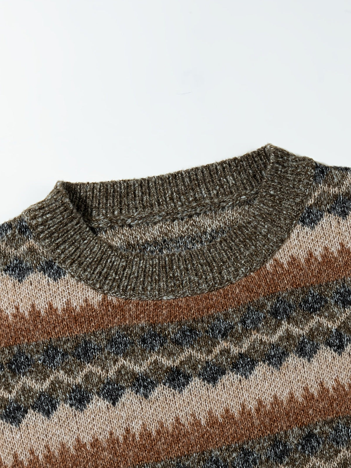 Women's Heritage Pattern Relaxed Knit Jumper