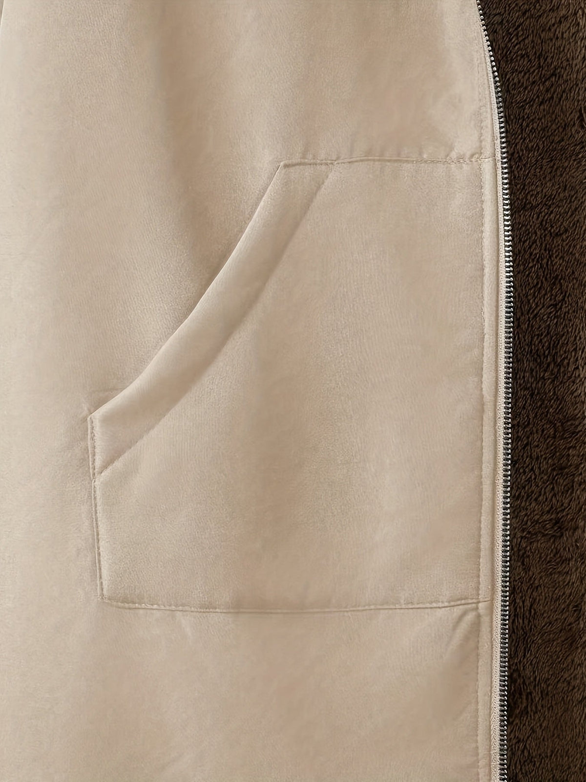 Women's Soft-Lined Hooded Zip-Up Winter Coat