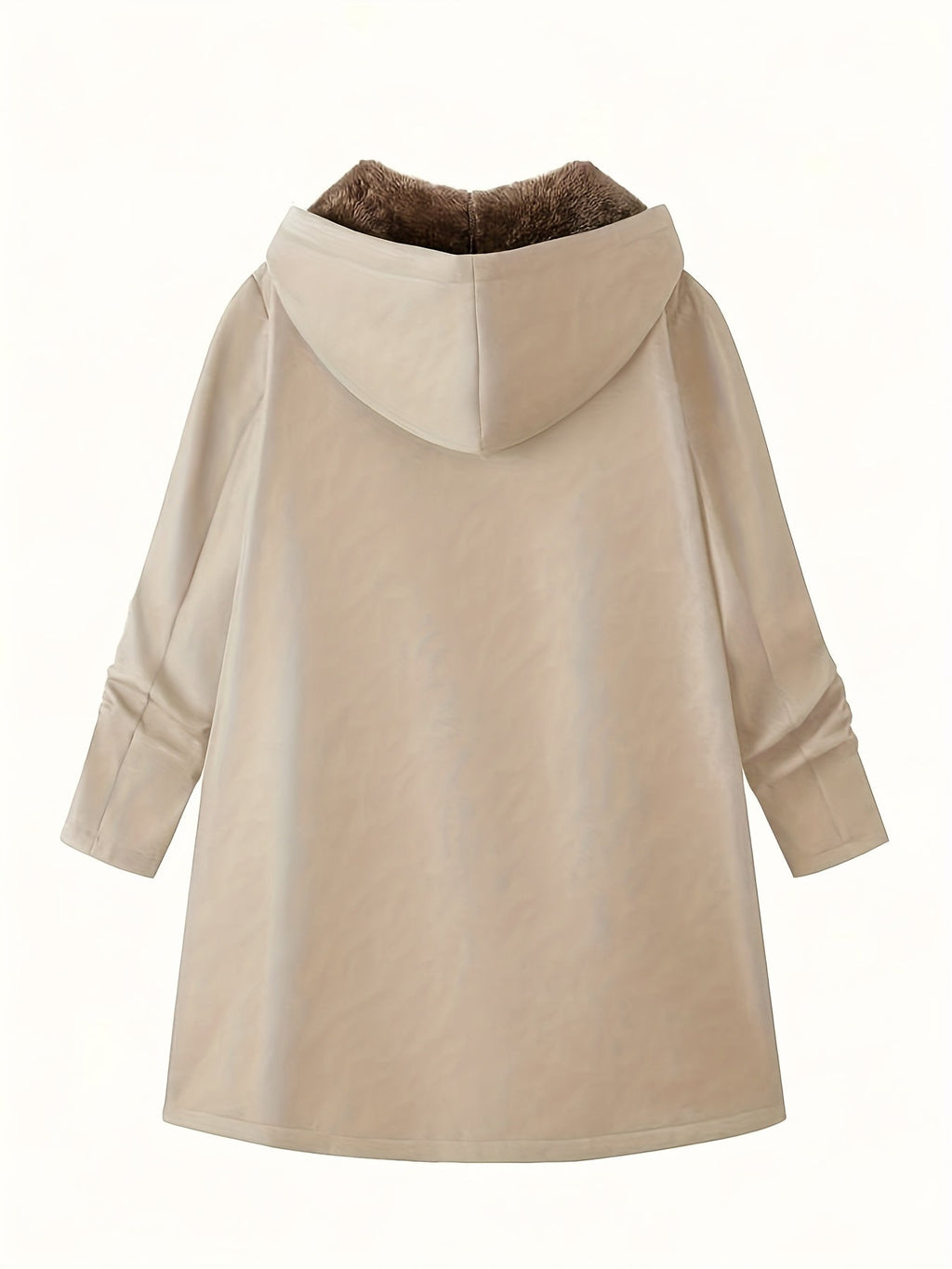 Women's Soft-Lined Hooded Zip-Up Winter Coat