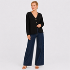 Women's Button-Front Knit Cardigan Sweater