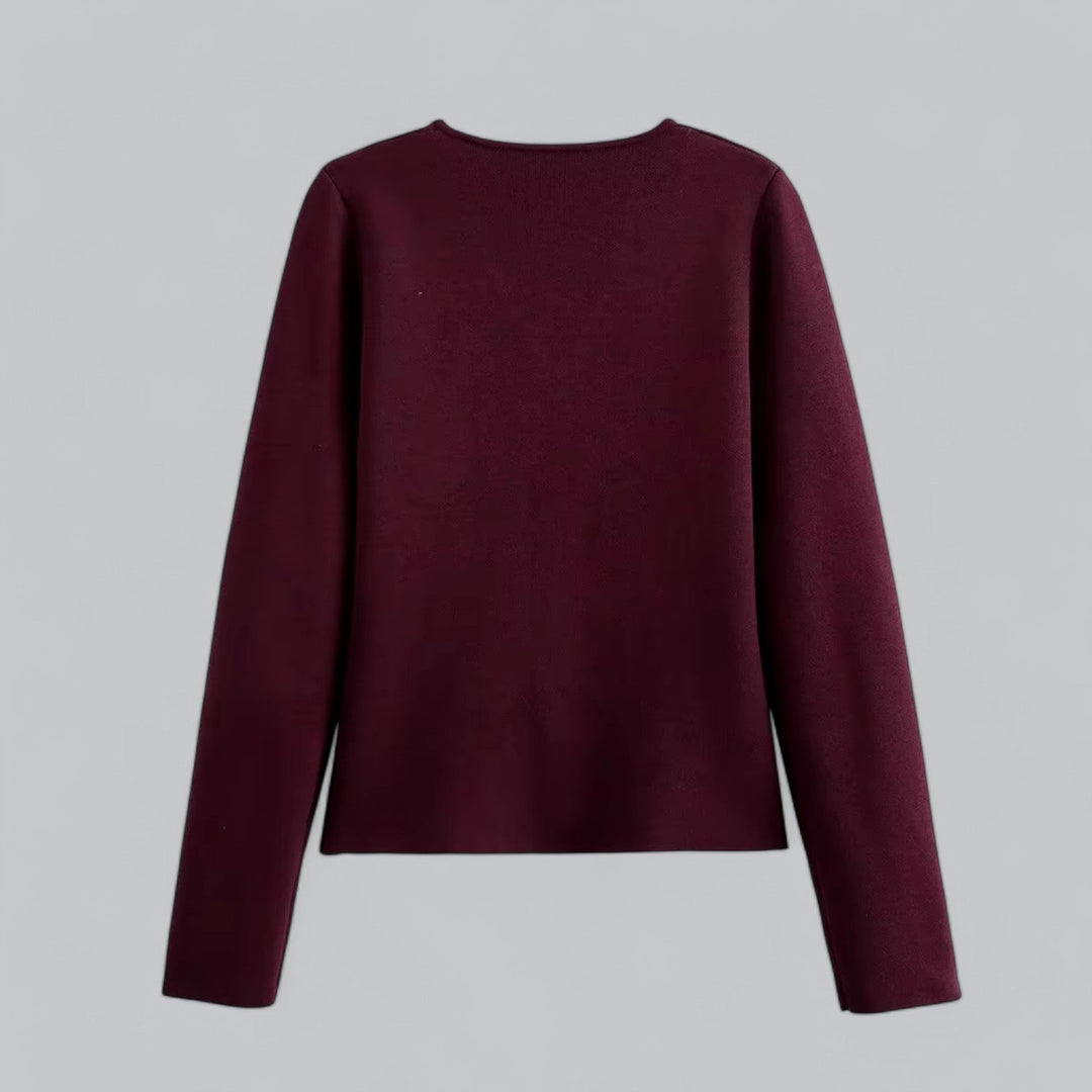 Grace | Women's Minimal Button Cardigan
