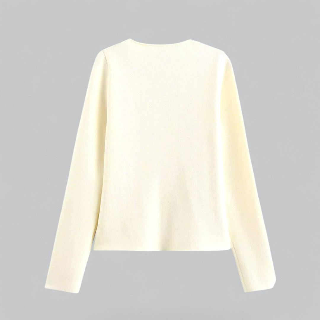 Grace | Women's Minimal Button Cardigan