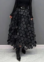 Women's Printed Maxi Skirt with High Waist