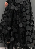 Women's Printed Maxi Skirt with High Waist