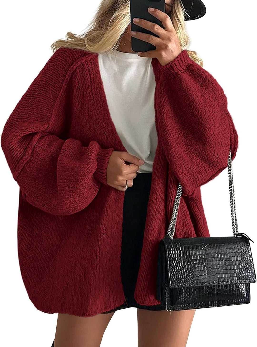 Gabriella | Women's Loose Knit Cardigan