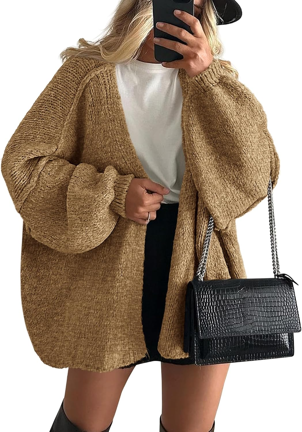Gabriella | Women's Loose Knit Cardigan