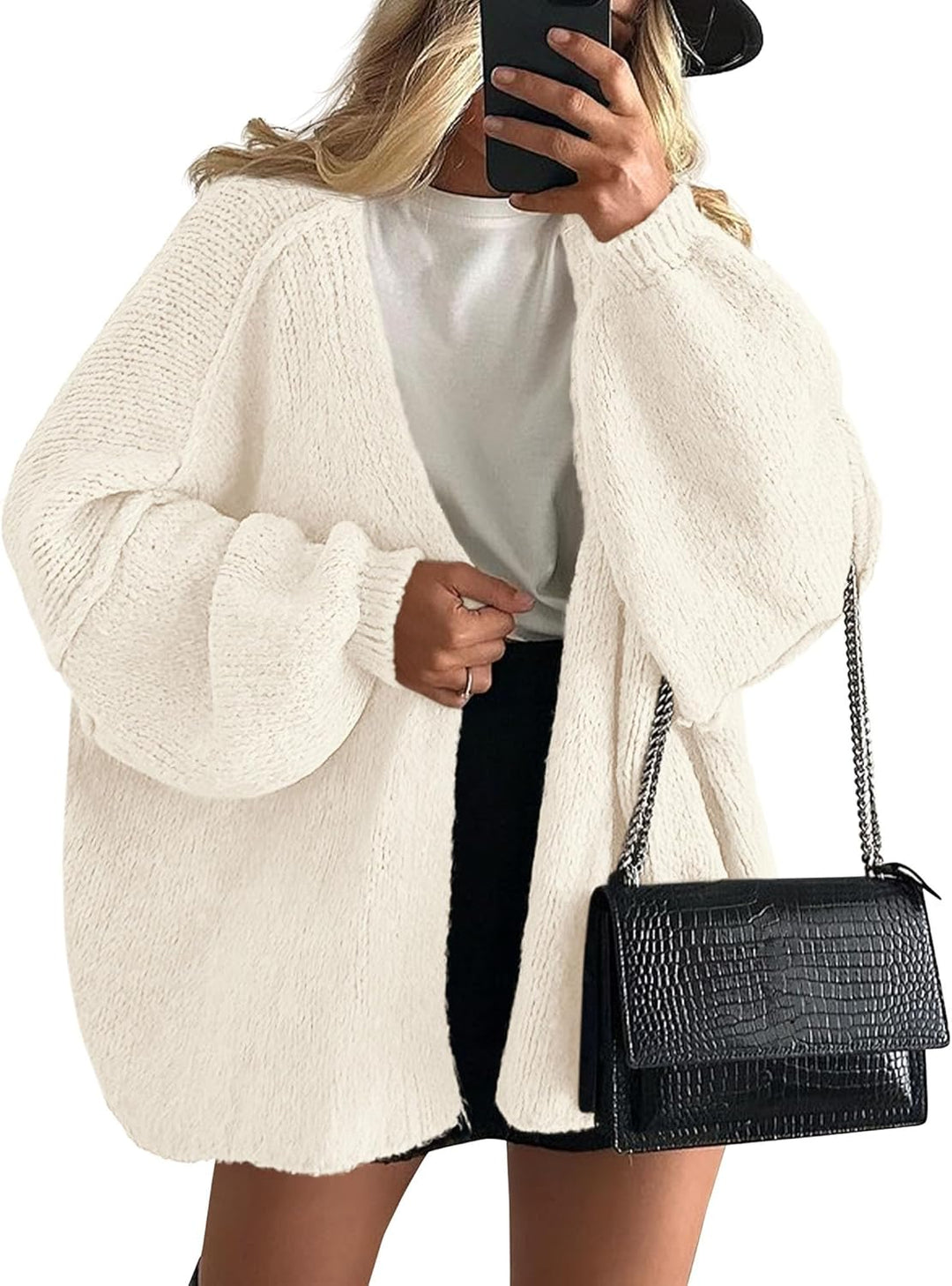 Gabriella | Women's Loose Knit Cardigan
