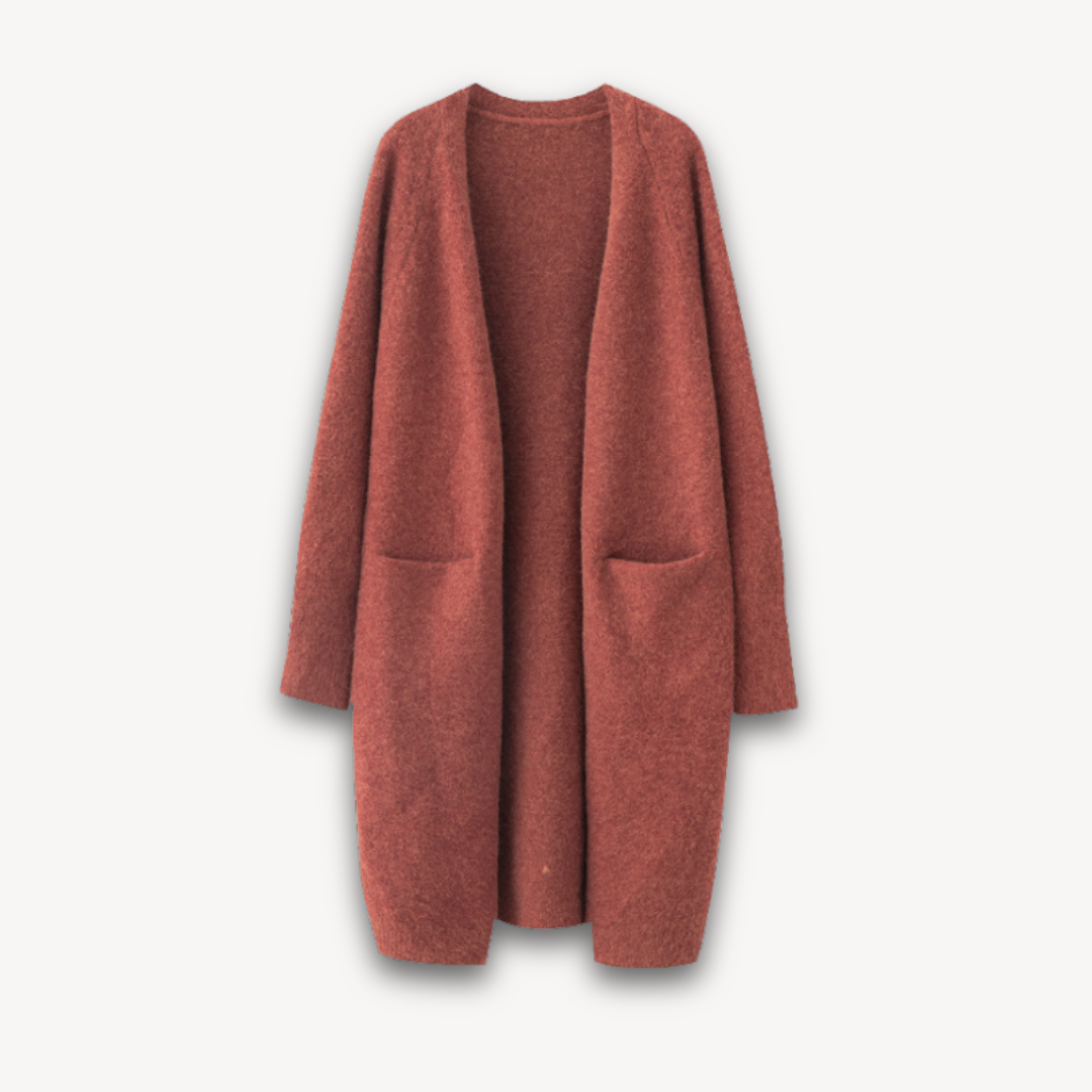 Harper | Women's Longline Open-Front Cardigan