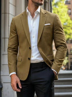 Men's Everyday Smart Casual Sports Jacket - Brown