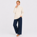 Women's Turtleneck Knit Pullover Sweater