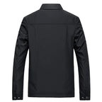 Men's Ultra-Light Water-Repellent Travel Jacket with Pockets