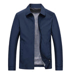 Men's Ultra-Light Water-Repellent Travel Jacket with Pockets