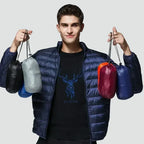 Men's Packable Lightweight Puffer Jacket for Travel