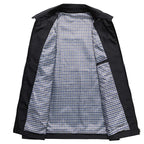 Men's Ultra-Light Water-Repellent Travel Jacket with Pockets