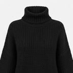 Women's Classic Roll-Neck Wool Blend Jumper
