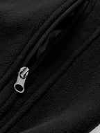Women's Stand Collar Zip-Pocket Utility Jacket