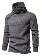 Women's Button Detail Slouch Neck Knit Jumper