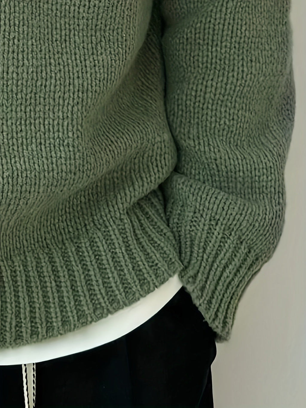 Women's Soft Knit Dropped Shoulder Crew Jumper