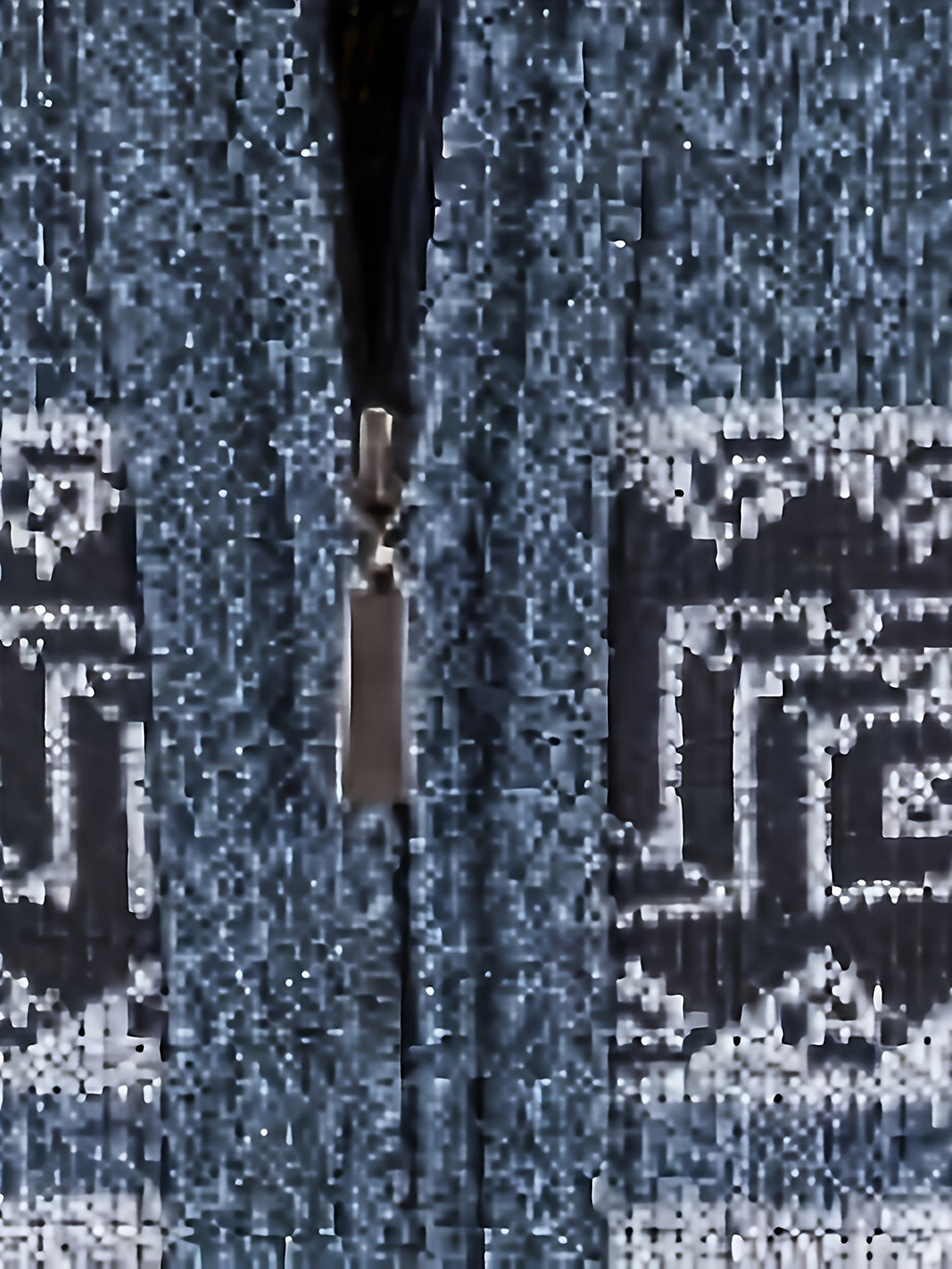 Women's Plush-Lined Patterned Zip Cardigan