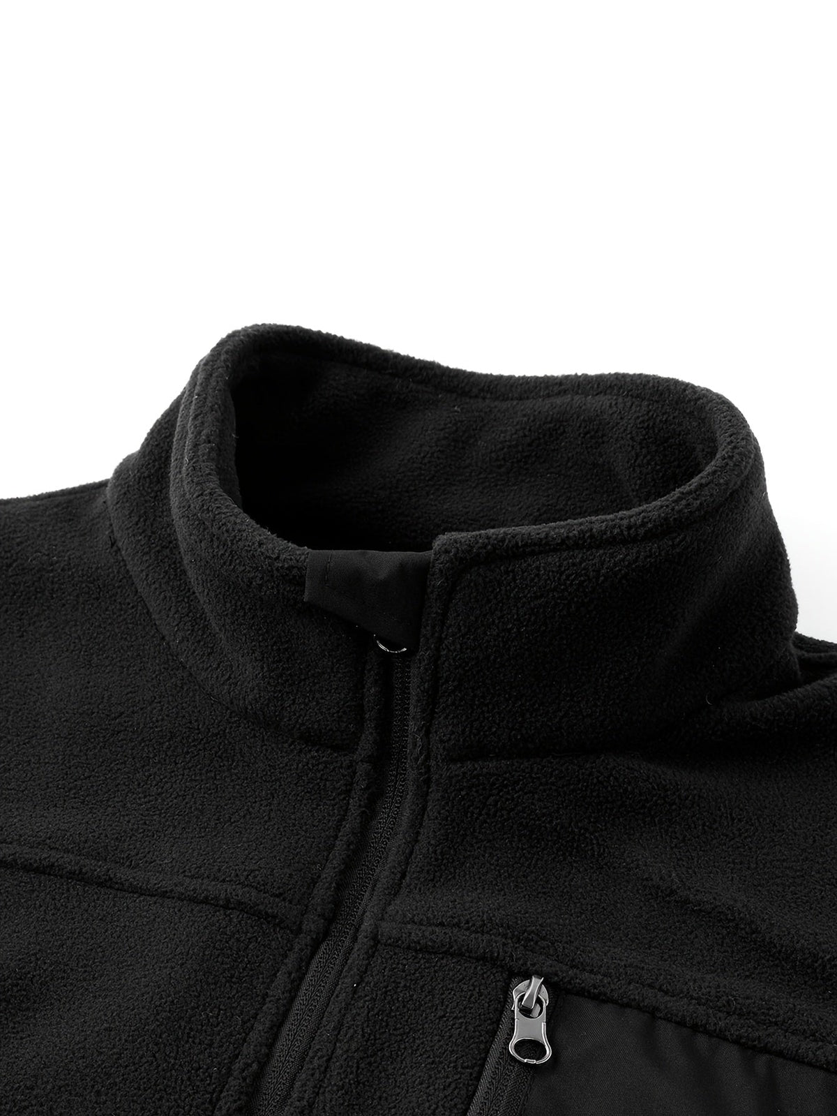 Women's Stand Collar Zip-Pocket Utility Jacket