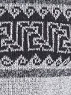 Women's Plush-Lined Patterned Zip Cardigan