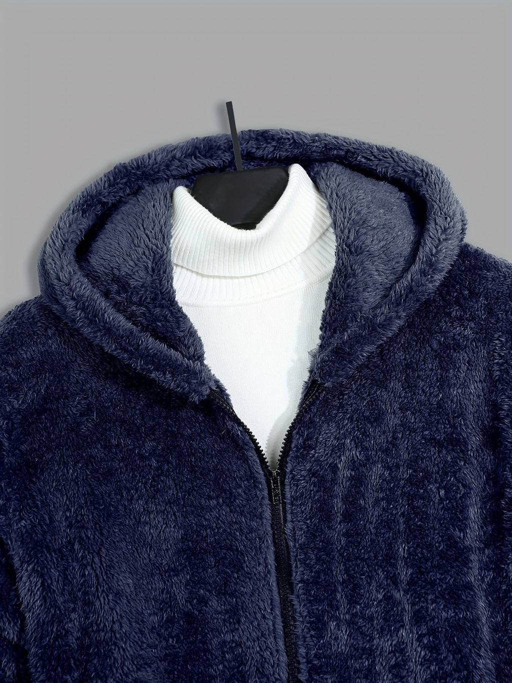 Women's Soft Plush Zip Hoodie Jacket