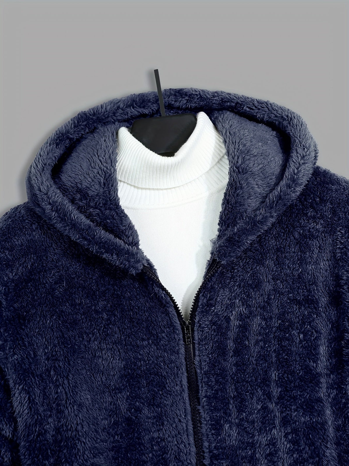 Women's Soft Plush Zip Hoodie Jacket