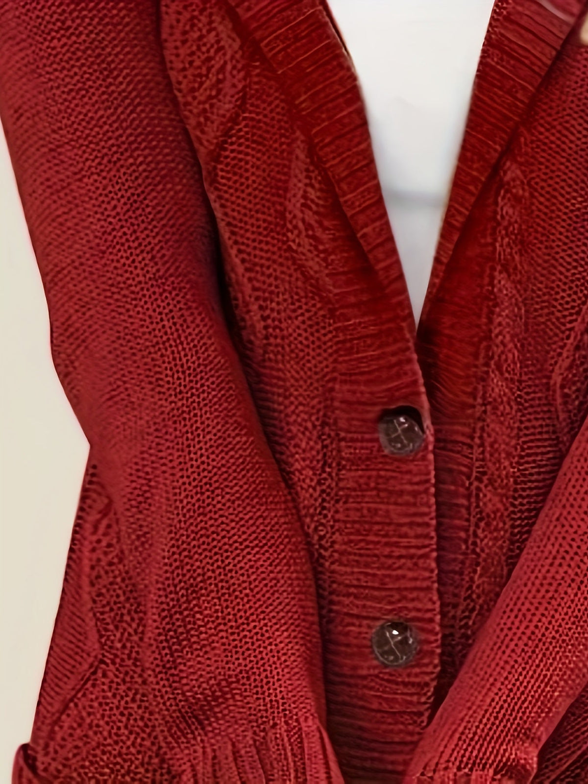 Women's Soft-Lined Button-Up Hooded Cardigan