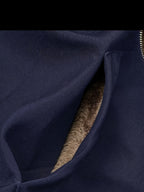 Women's Soft-Lined Hooded Zip-Up Winter Coat
