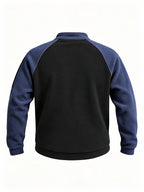 Women's Mock Neck Pullover with Zip Trim