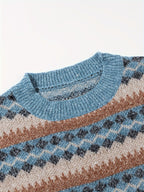Women's Heritage Pattern Relaxed Knit Jumper