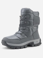 Men's Padded High-Top Winter Boots with Cosy Plush Interior